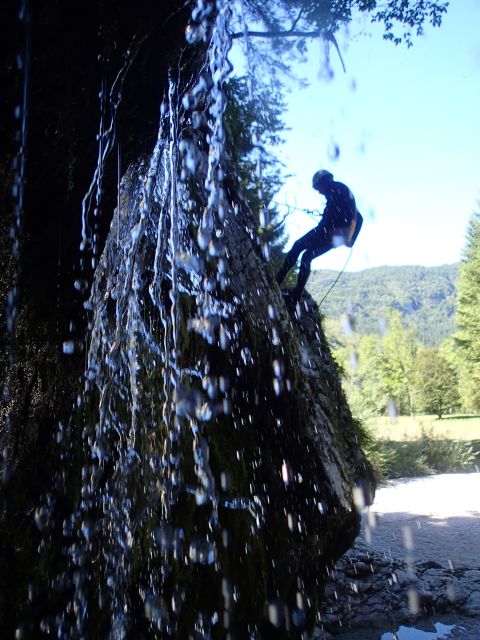 Lake Bled: Bohinj Valley Canyoning Tour with Photos - Meeting in Bled, then gear up before the canyon