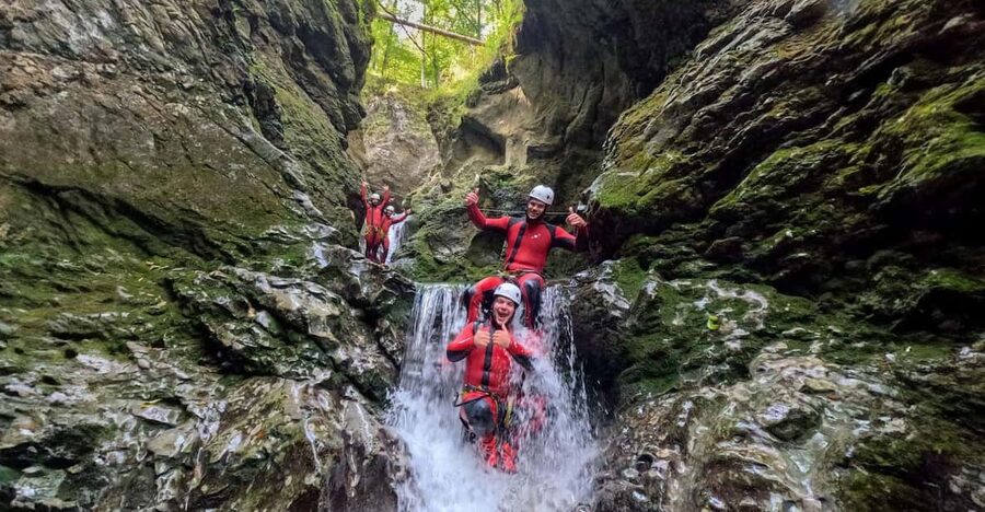 Lake Bled: Canyoning Adventure with Free Footage - Meet-Up, Pickup Van Ride, and How Timing Actually Works