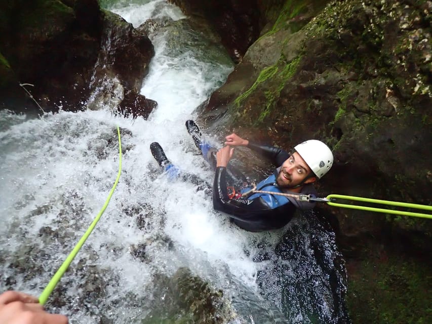 Lake Bled: Canyoning and Rafting Tour with Photos and Videos - Canyoning in Bled: where the adrenaline usually hits