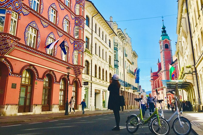 Ljubljana Bike Tour - Getting oriented at Prešernov trg (and staying out of stress)