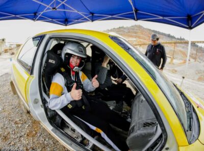 Co-Driver Experience in a Rally Car