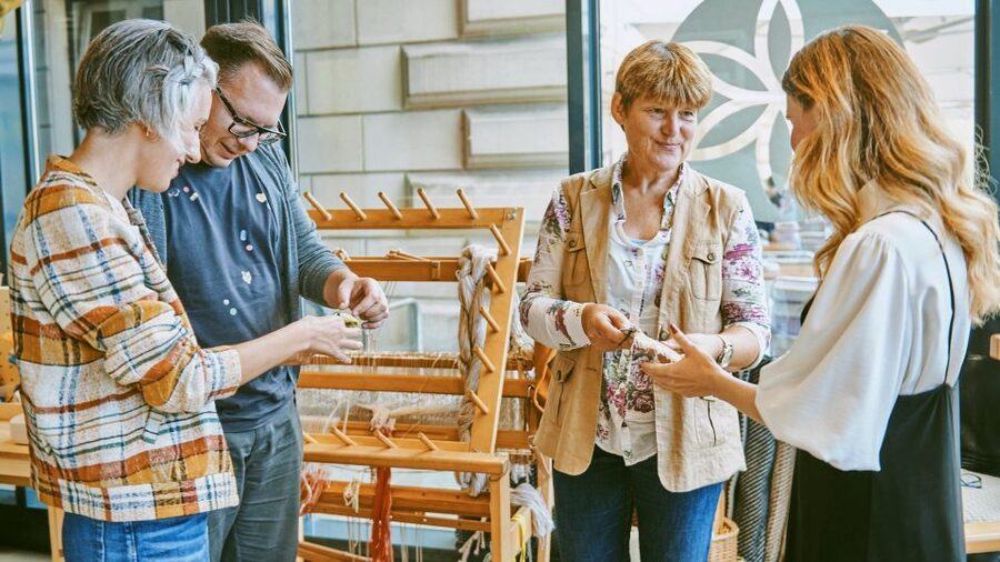 Ljubljana: Interactive Workshop with Experienced Weaver - Finding Tkalski atelje near the Slovene Ethnographic Museum