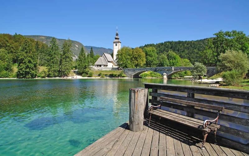 Ljubljana: Lake Bled and Bohinj Tour with Savica Waterfall - Bled Castle: the cliff views are the main event