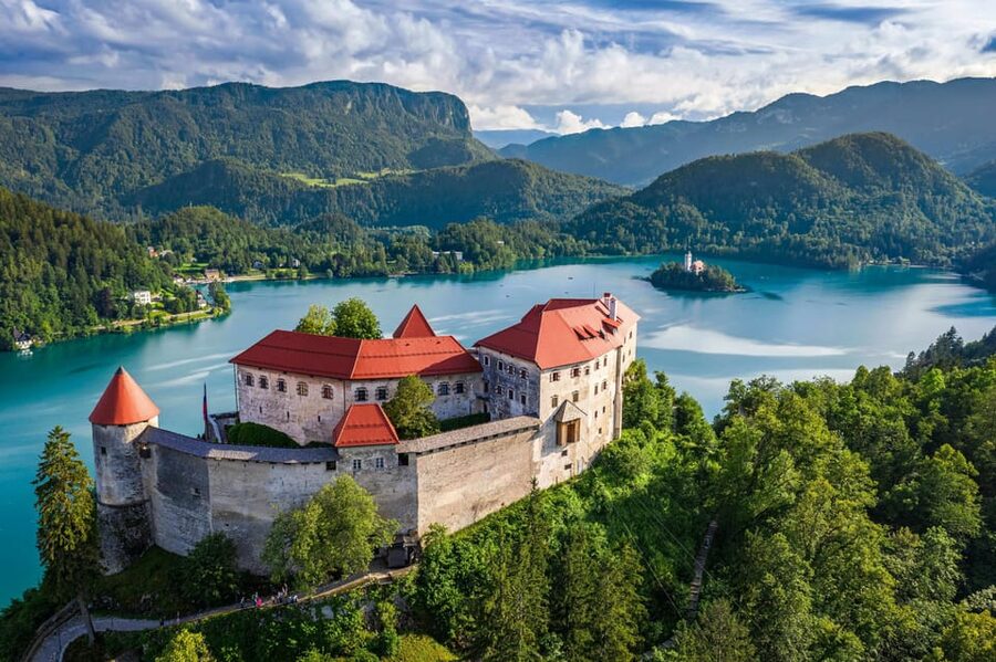 Ljubljana: Lake Bled, Postojna Cave, and Predjama Day Tour - Bled Castle viewpoints and what the museum time gives you