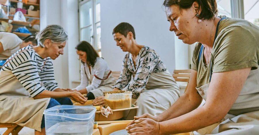 Ljubljana: Open Wheel Pottery Workshop - Small Private Group, One Hour, and a Calm Pace