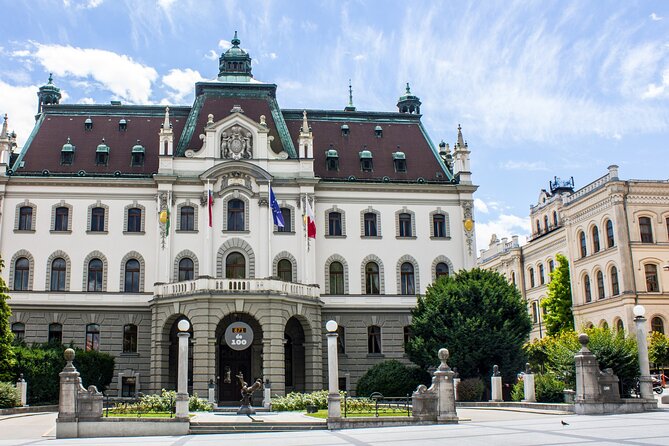 Ljubljana Scavenger Hunt and Highlights Self Guided Audio Tour - Preseren Square, Town Hall (Magistrat), and St. Nicholas Cathedral