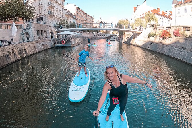 Ljubljana Stand-Up Paddle Boarding Lesson and Tour - Photo Memories From the Water