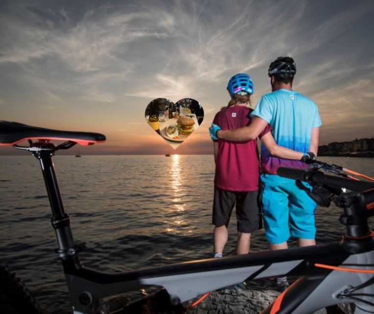 Piran: e-bike&snack in Istria - Guided option and self-guided reality
