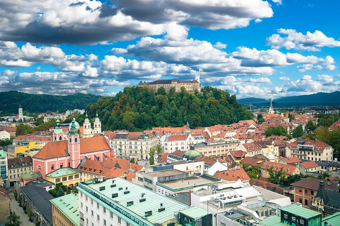 Private 3 hours walking Guided Immersion tour through Ljubljana - Stop 1: Ljubljana Old Town between the Ljubljanica and Castle Hill