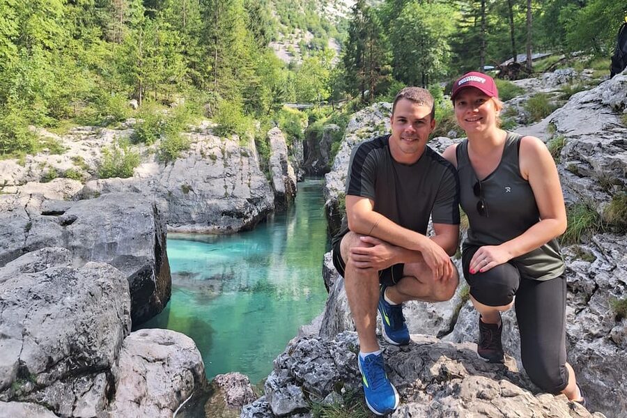 Private E-bike tour Soča valley: The ultimate explorer - Great Soča Gorge: the color-change moment