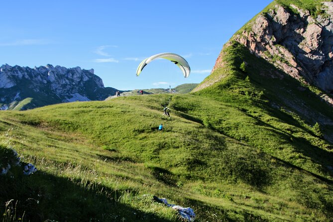Private Paragliding Flight Experience over the Julian Alps - Two takeoff options in the Julian Alps: Kanin and Mangart