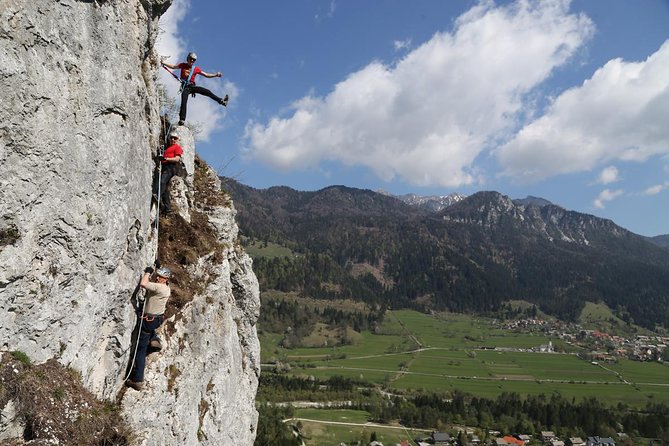 Quick Vertical Attraction - Via Ferrata Mojstrana - Day-of climb: what you will likely do once you are on the rock