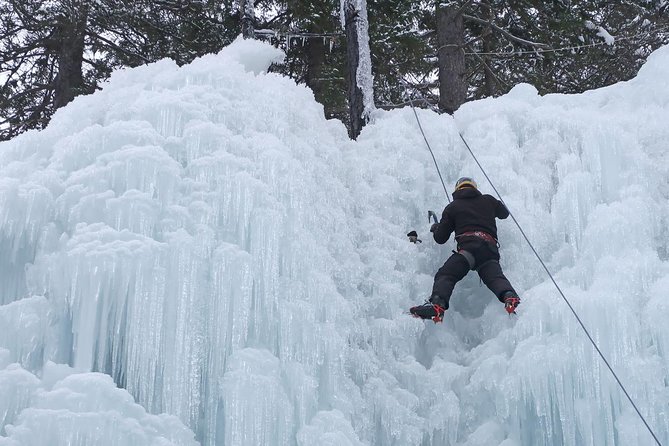 Quick Winter Attraction-ice Climbing In Mlaca Gorge In Mojstrana - Safety reality check: why following instructions matters