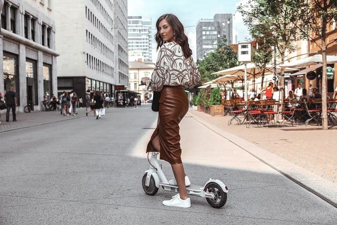 Rent Electric Scooter - Where the ride starts, right by Prešeren Square
