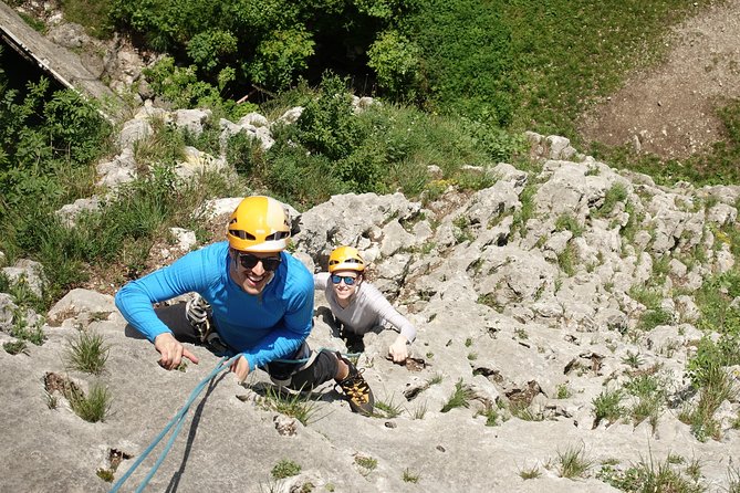 Rock Climbing near Lake Bled - Gear is handled for you, so you can focus on technique