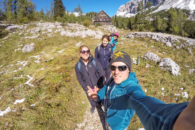 Seven Triglav Lakes Hike - The Bohinj approach: pastures, shepherd cottages, and Julian Alps views