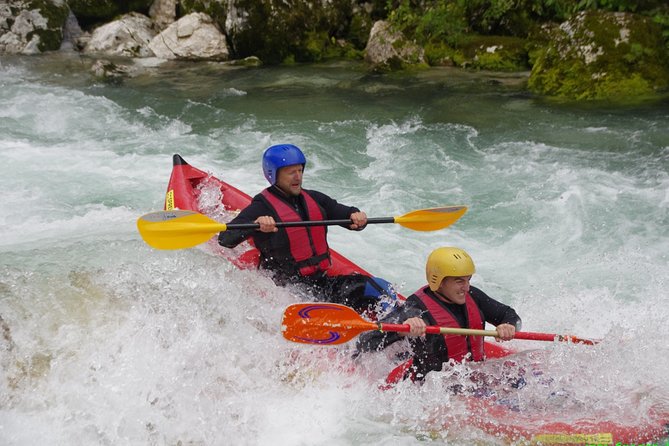 Sit on Top Kayak Trip - Stop 2 on the River Soca: choosing your line, staying in control, and getting that whitewater thrill