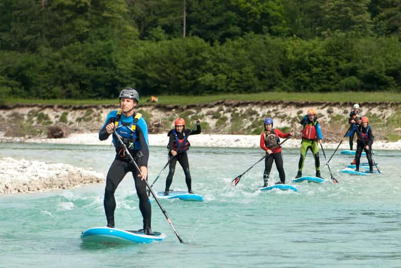 Soča Whitewater Stand-up Paddle Board: Small Group Adventure - Soča whitewater SUP in Bovec: what you are really booking