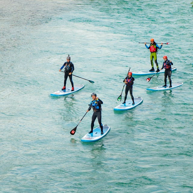 Soča Whitewater Stand-up Paddle Board: Small Group Adventure - Paddling technique practice that actually transfers to rapids