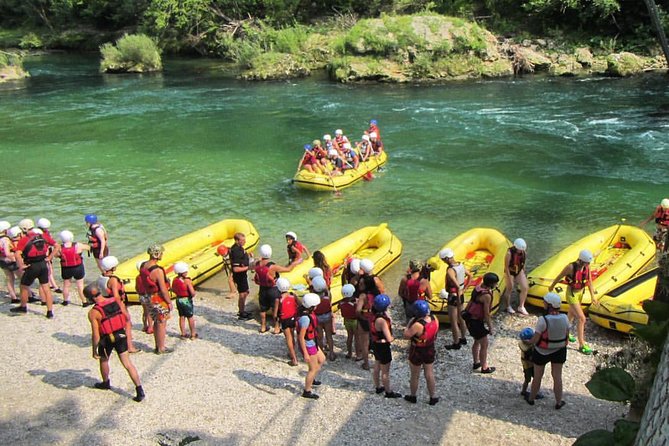 The best Rafting on Sava river in Bled - Up to two hours on the water and the scenery time you actually get