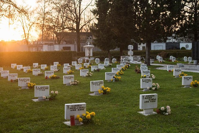 The Deadly Walk - Ljubljana Cemetery Tour - The Garden of All Saints and the Plečnik touch