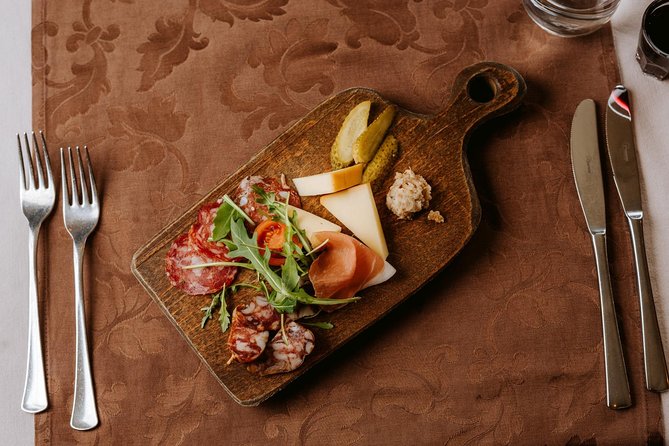 Traditional Slovenian Dinner and Show - Dinner flow: from starter boards to soup, then the main and dessert