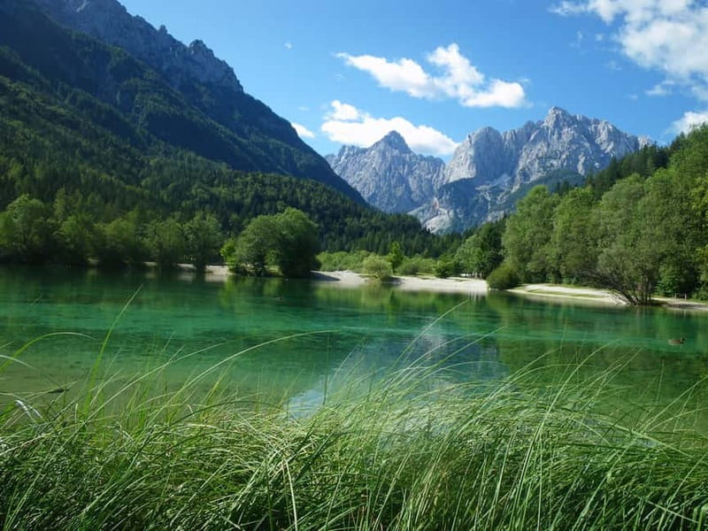Triglav National Park: Emerald River Adventure by 3glav - Lake Jasna and Kranjska Gora: a calmer moment between hikes