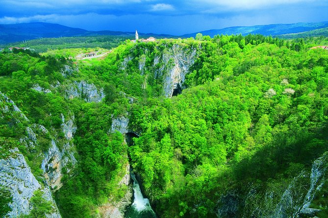 UNESCO's Skocjan Caves, Europe's largest underground canyon, Half Day Trip from Ljubljana - Martel’s Hall and the river views you came for