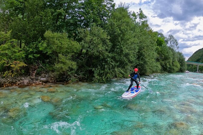 Whitewater Paddle Boarding on Soca River - Flat-Water Warm-Up on the Way to the Rapids