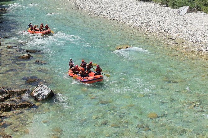 Whitewater Rafting on Soca River, Slovenia - What you actually do on a Soca rafting outing (the 3-hour rhythm)