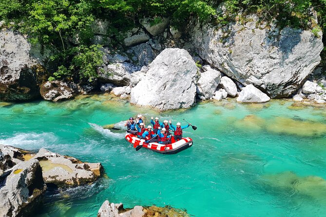 Whitewater Rafting on the Soča River in Bovec, Slovenia - Soča Whitewater in Bovec, with a real guide