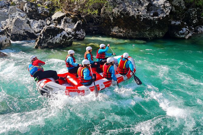 Whitewater Rafting on the Soča River in Bovec, Slovenia - The 3-hour flow: from meeting point to back on land
