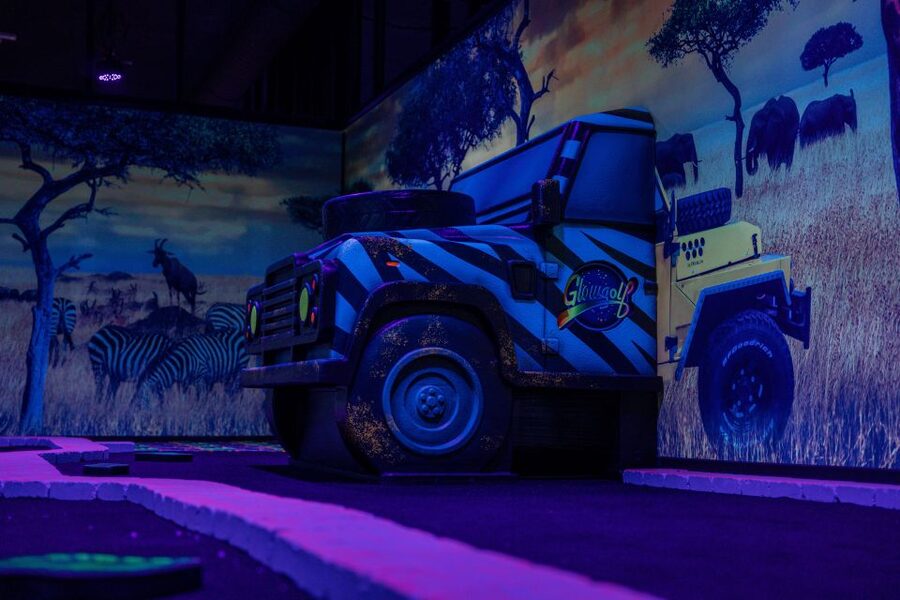 Woop! Glow golf: Ljubljana Btc City - Tickets, timing, and check-in that you should not rush